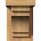 Ekena Millwork Mediterranean Smooth Corbel w/Backplate, Western Red Cedar, 5 1/2"W x 8"D x 8"H COR06X08X08MED01SWR - alternate 2